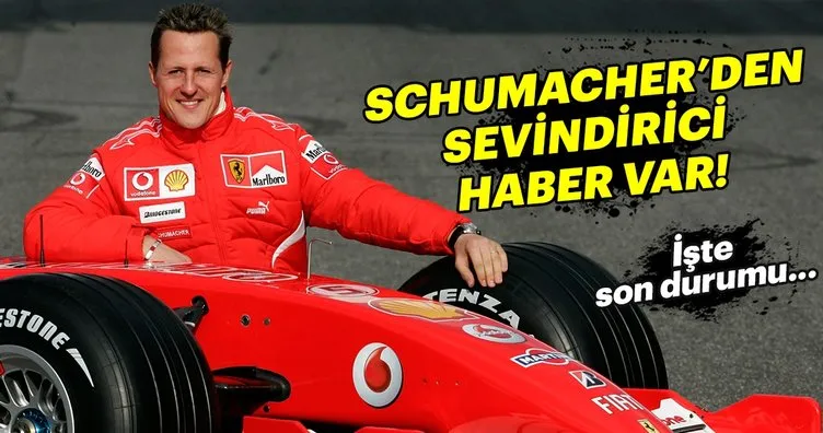 Michael Schumacher’den güzel haber var