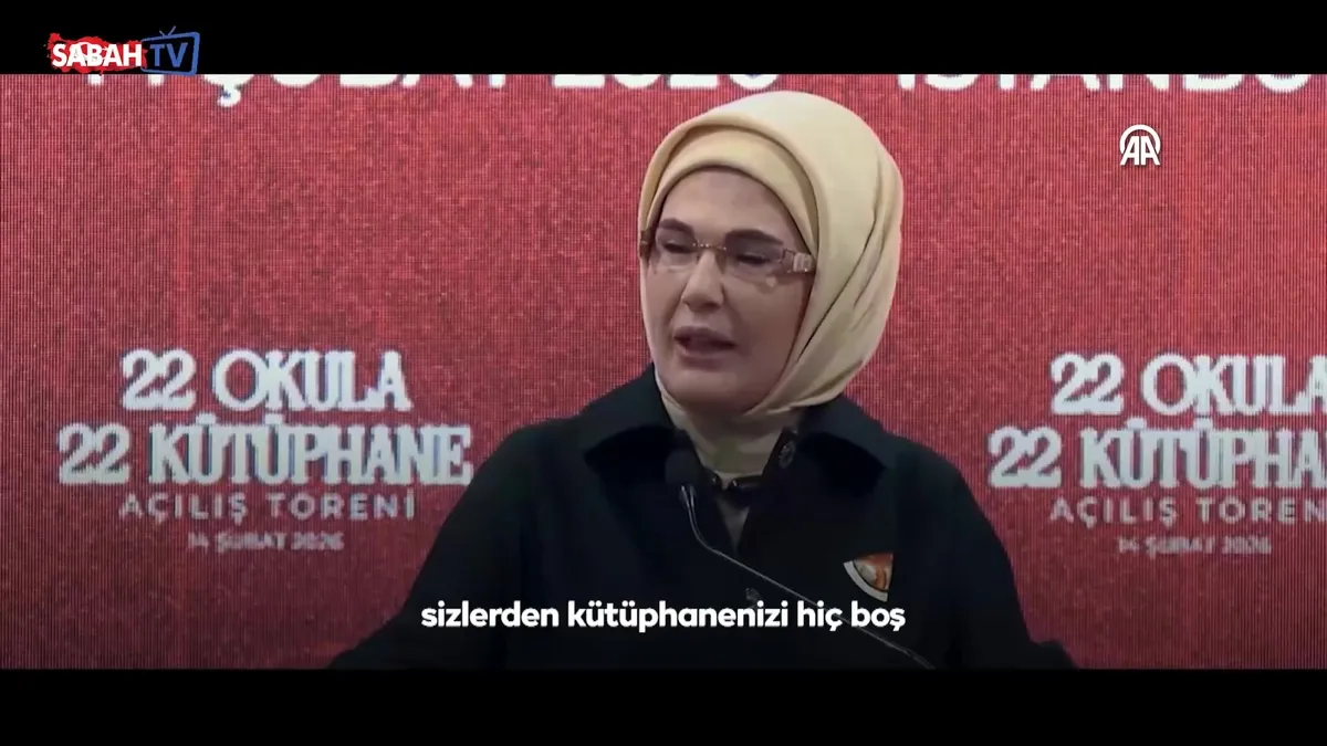 Emine Erdoğan’dan TOGEM-DER’in “22 Okula 22 Kütüphane” programına ilişkin paylaşım | Video videosunu izle Emine Erdoğan’dan TOGEM-DER’in “22 Okula 22 Kütüphane” programına ilişkin paylaşım | Video videosunu izle