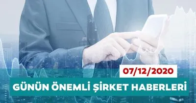 Borsa Istanbul Da Gunun One Cikan Sirket Haberleri Ve Tavsiyeleri 07 12 2020 Haberler Haberleri