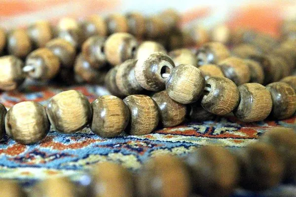 700 yıllık bin 111 taneli tespih ilgi görüyor