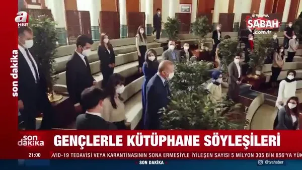Son Dakika! Başkan Recep Tayyip Erdoğan, Kütüphane Söyleşileri'nde önemli açıklamalarda bulundu | Video