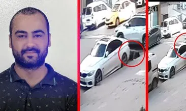 Otomobilinden indikten sonra bir anda fenalaştı! O anlar kamerada... #tekirdag