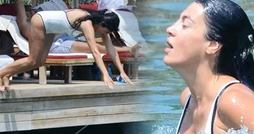 Tuğba Ekinci’den muhteşem dalış