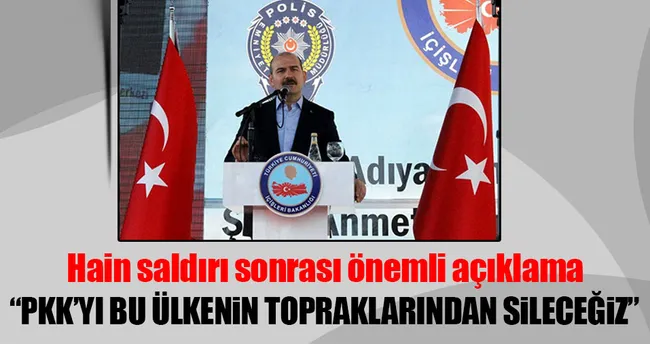 Bakan Soylu: PKK bu ülkenin topraklarından silinecektir