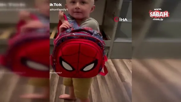 ABD'li anne 5 yaşındaki çocuğuna kurşun geçirmez çanta aldı | Video