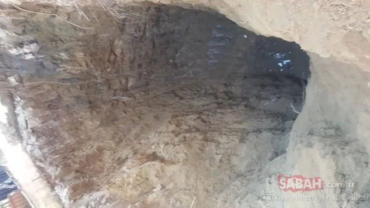 Silivri’de kazdıkları tünelde mahsur kalan 2 kişinin aranması sürüyor