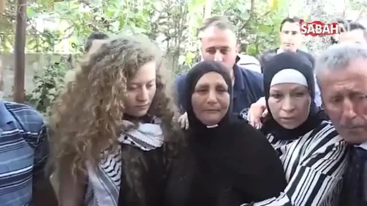 Filistinli cesur kız Temimi serbest bırakıldı
