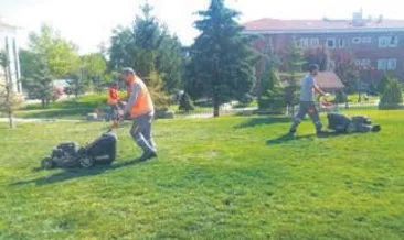 Pursaklar’da parklara yoğun bakım