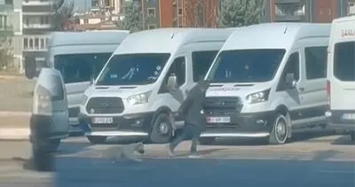 Şanlıurfa’da köpeğe eziyet! İp bağlayıp yerden sürükledi #sanliurfa