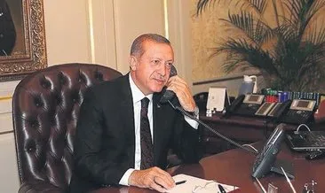 Erdoğan’dan telefon diplomasisi