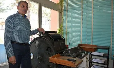 63 yıllık gazete baskı makinesi müzede sergilenecek