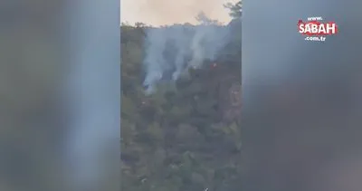 Son Dakika: Marmaris’te ormanlık alanda yangın! | Video
