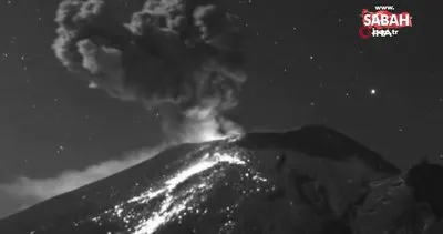 Popocatepetl Yanardağı’nda 3 patlama | Video