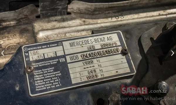 Mercedes 200 D ile 1 milyon km yaptı! Mercedes'in motoru bakın ne hale geldi...