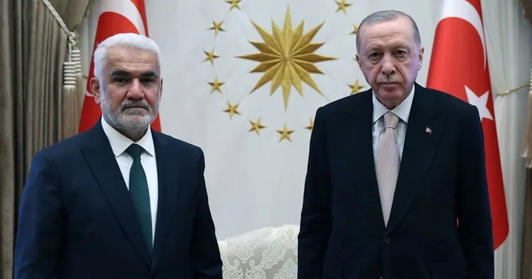 Başkan Erdoğan HÜDA PAR Genel Başkanı Yapıcıoğlu’nu kabul etti