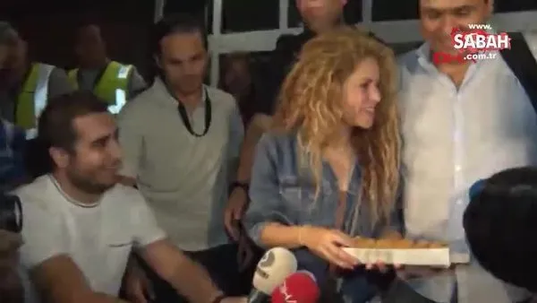 Shakira'ya baklava sürprizi