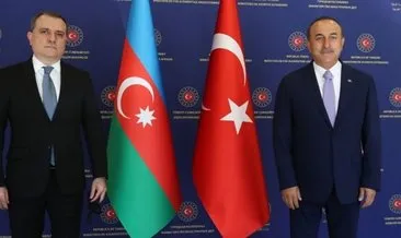 Son dakika: Çavuşoğlu Azeri mevkidaşı Bayramov ile görüştü