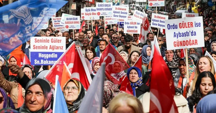 Aybastı Güler’i coşkuyla karşıladı