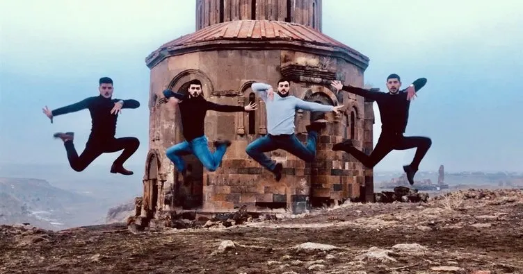 Kafkas dansçıları Ani Ören Yeri’nde