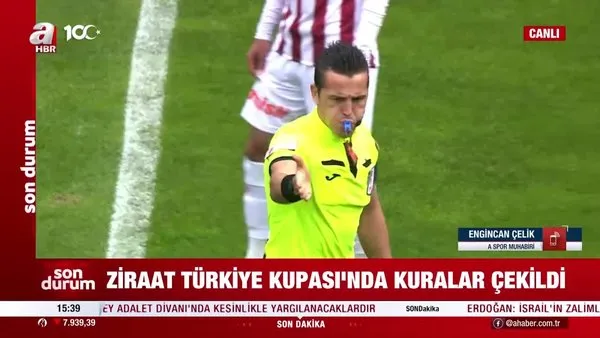 Ziraat Türkiye Kupası'nda 4 büyüklerin rakipleri belli oldu | Video
