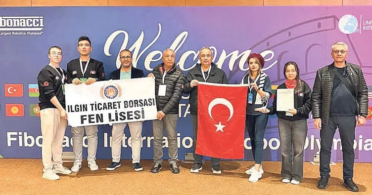 Konyalı liseliler dünya şampiyonu oldu