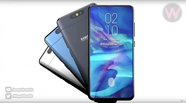 samsung galaxy a90 boyle gorunuyor