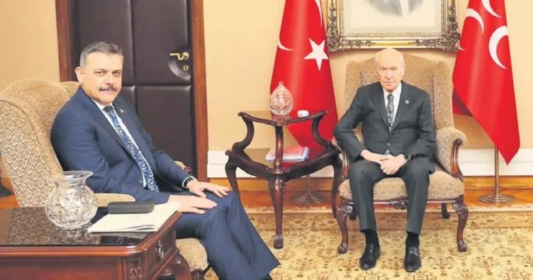 Bahçeli’ye anlamlı ziyaret