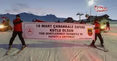 Jandarma Erciyes’te Çanakkale şehitlerini andı | Video