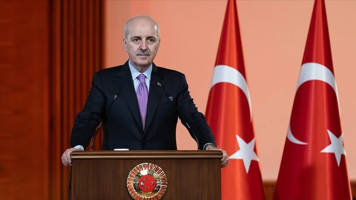 TBMM Başkanı Kurtulmuş'tan "Terörsüz Türkiye" vurgusu TBMM Başkanı Kurtulmuş'tan "Terörsüz Türkiye" vurgusu