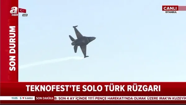 TEKNOFEST'te Solo Türk rüzgarı!