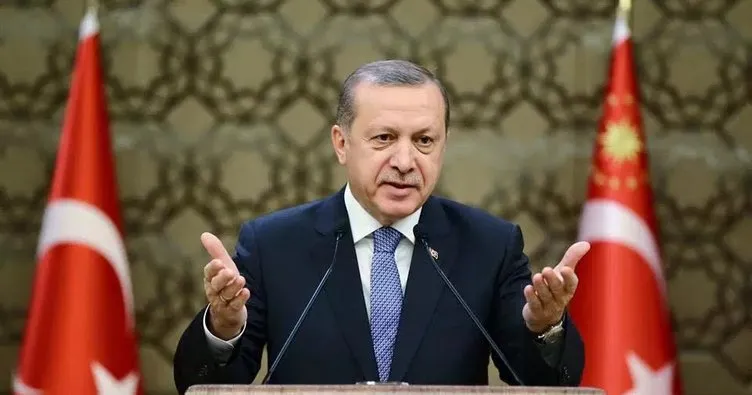 Cumhurbaşkanı Erdoğan’dan kabul