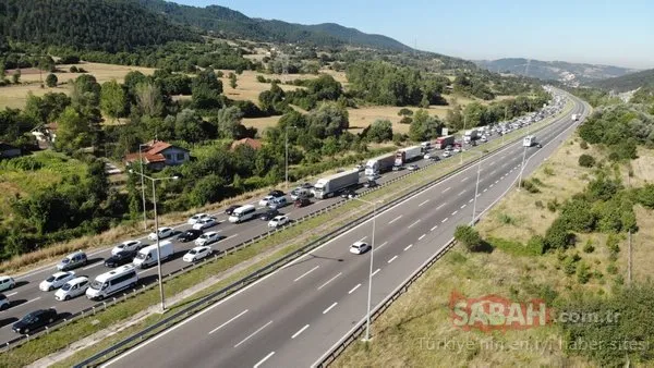 Bayram trafiği başladı! İşte son durum...