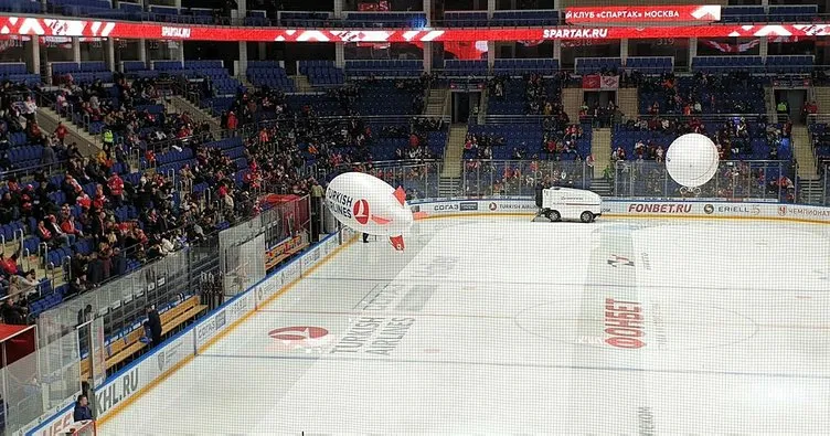 Putin'in de buz hokeyi oynadığı Rusya'da THY piste imza attı!