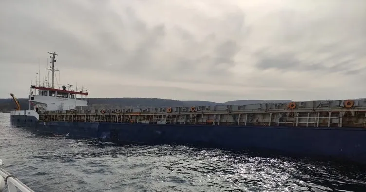 Şile açıklarında kuru yük gemisi arızalandı! Mahsur kalan 9 kişi kurtarıldı