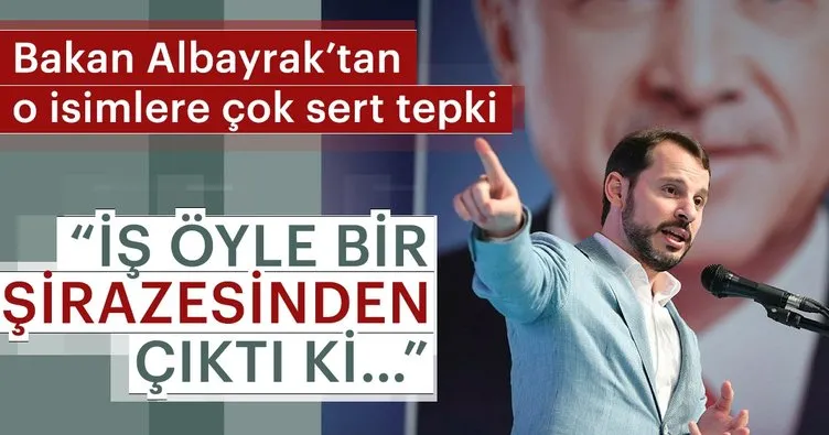 Bakan Albayrak AK Parti Kadıköy 6. Olağan Kongresi’nde o isimlere sert tepki gösterdi