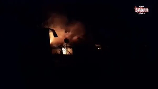 Çamlıyayla’da ev yangını çevrede korku yarattı | Video