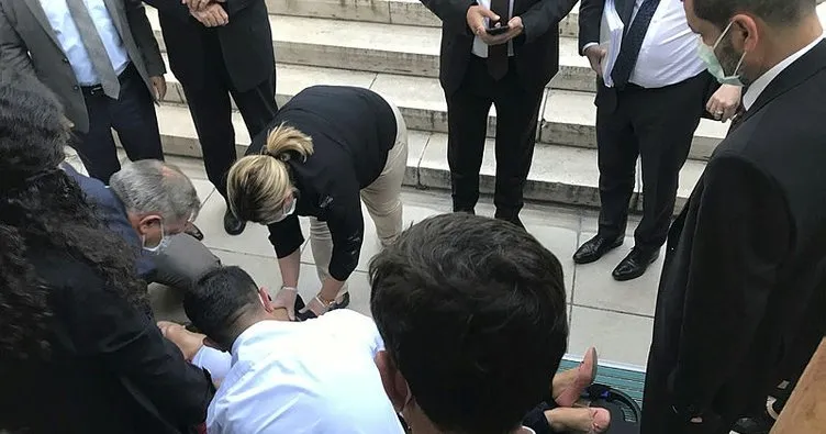 HDP Grup Başkanvekili, merdivenlerden düşüp yaralandı