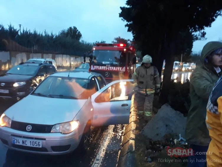 Son dakika: İstanbul’da gün boyu fırtına etkili oldu! Ağaç devrildi... Şoför yaralandı
