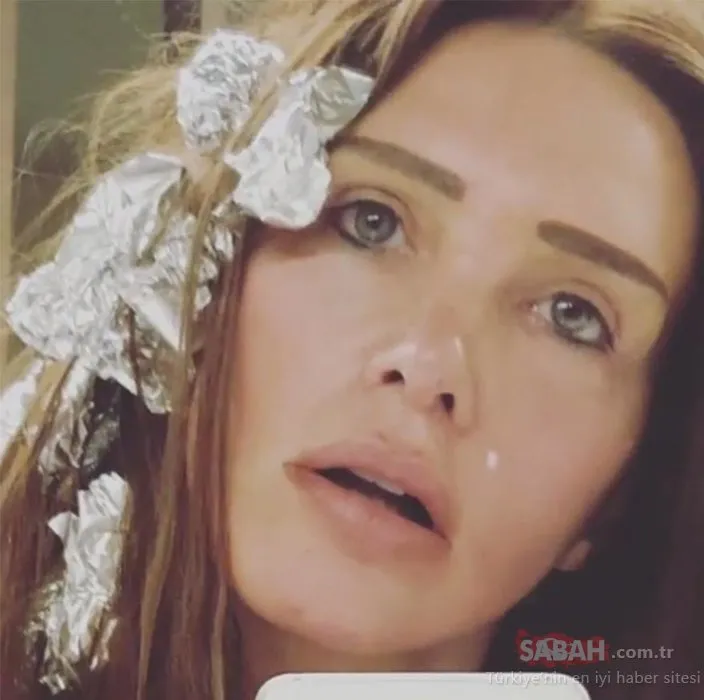 Emina Jahović’in estetiksiz hali hayranlarını şaşırttı! Bu halini