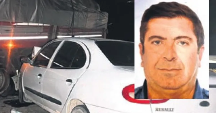 Polis memuru ve eşi hayatını kaybetti