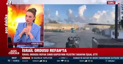 SON DAKİKA! İsrail’den Refah’a kara saldırısı! İşte canlı görüntüler | Video
