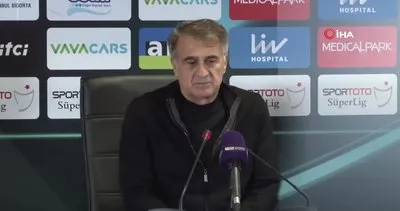 Fatih Karagümrük 1-1 Beşiktaş MAÇ SONU | Şenol Güneş’ten Aboubakar açıklaması Taktiksel bir değişiklikti | Video