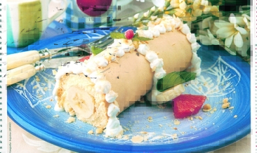 Muzlu Rulo Pasta yapılışı