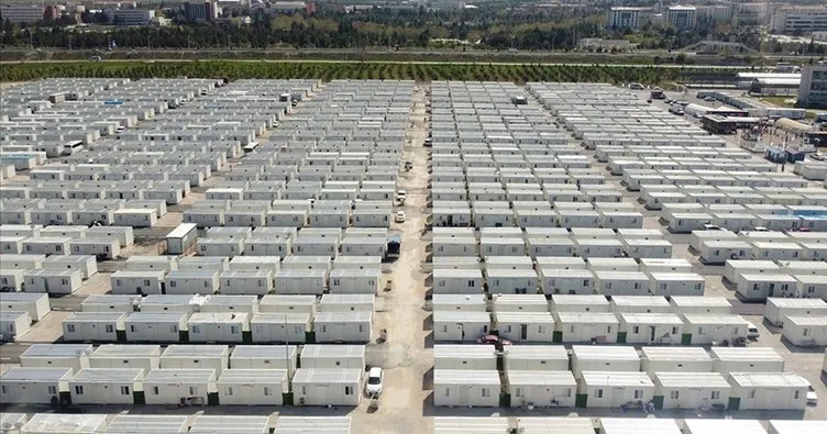 Deprem bölgesinde kurulan konteyner sayısı 75 bini aştı