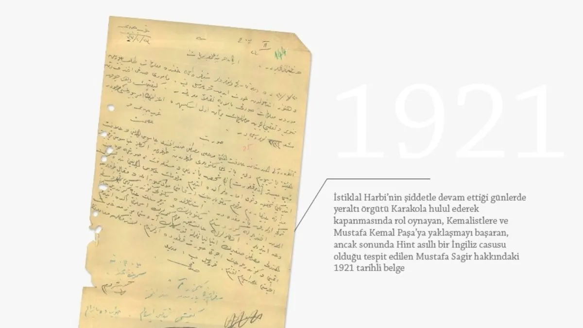 MİT, tarihi istihbarat raporlarını paylaştı: Özel koleksiyondaki raporların en eskisi 1920 tarihli