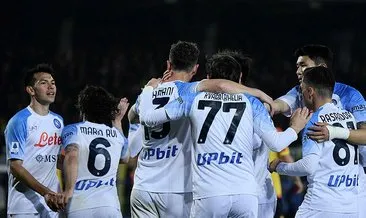 Serie A’da lider Napoli, Lecce deplasmanında kazandı