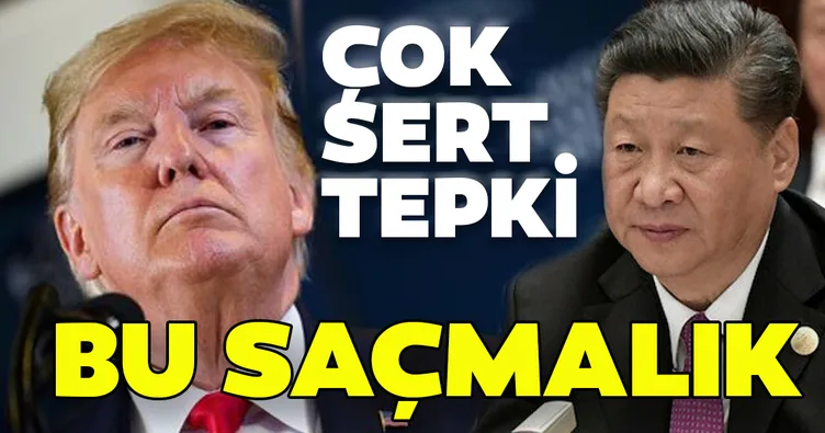 Çin'den ABD'nin tazminat davası girişimine çok sert tepki: Saçmalıktan farkı yok...