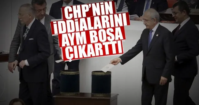 CHP’nin telefon kayıtları AYM kararlarına takıldı