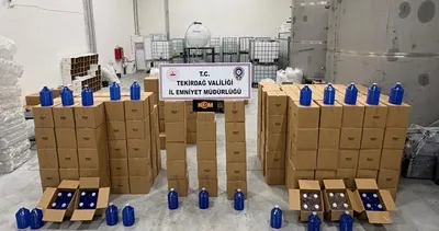 Tekirdağ’da kaçak içki operasyonu: 17 ton etil alkol ele geçirildi #tekirdag