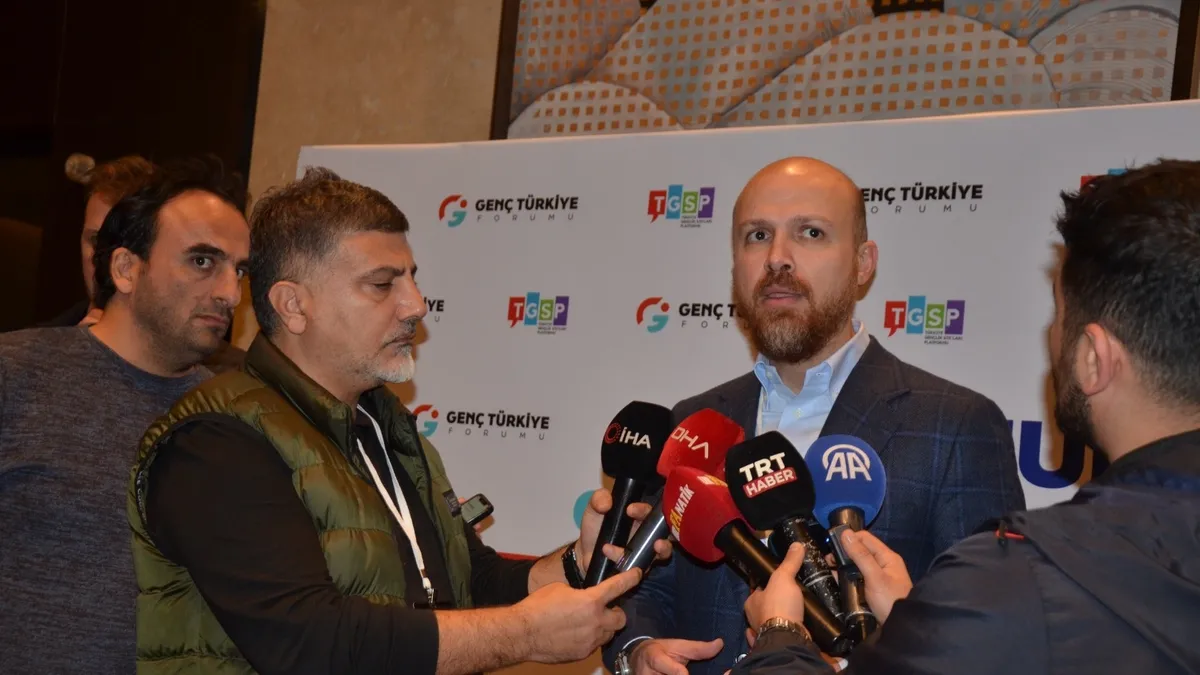 Bilal Erdoğan ve Ömer Çelik Terörsüz Türkiye için gençlerle buluştu